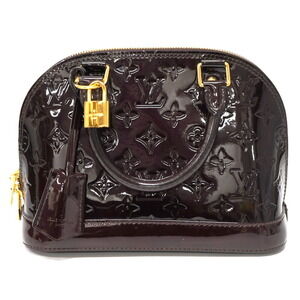 Louis Vuitton Alma Monogram Vernis Patent Amaranth Purple